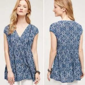 Anthropologie Vanessa Virginia tunic size Small